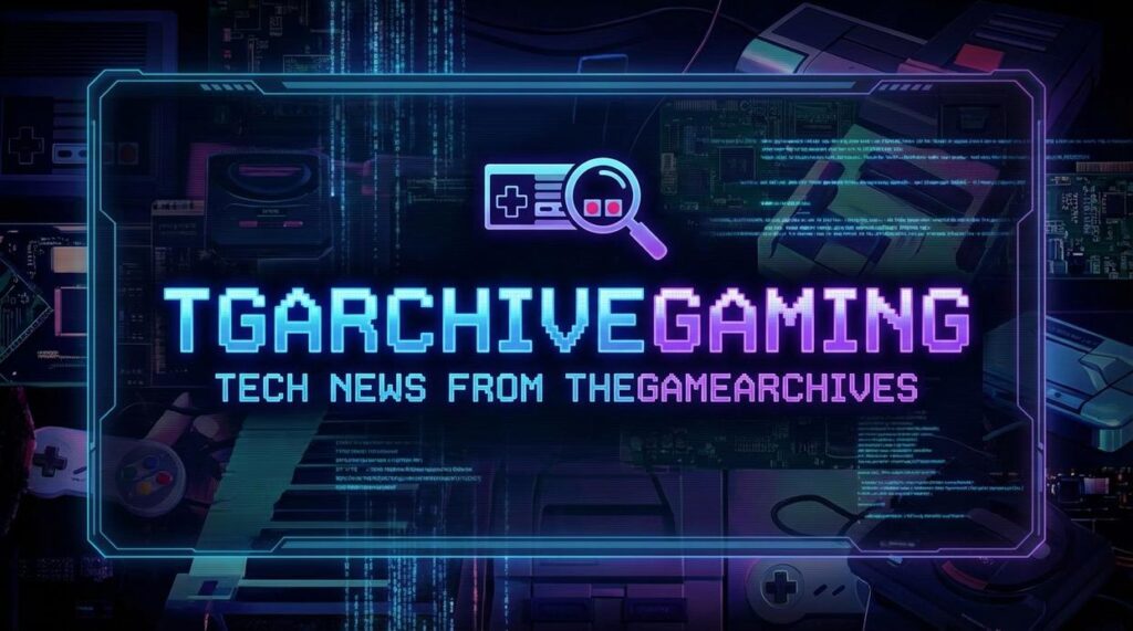 tgarchivegaming tech news from thegamearchives