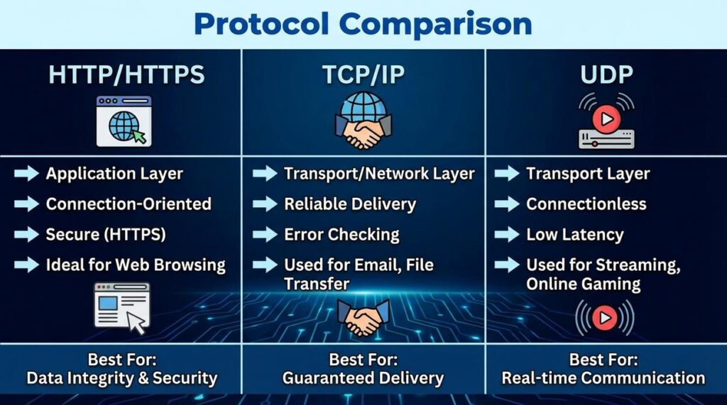 Protocol Comparison