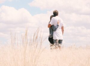 romantic hug good night love gif