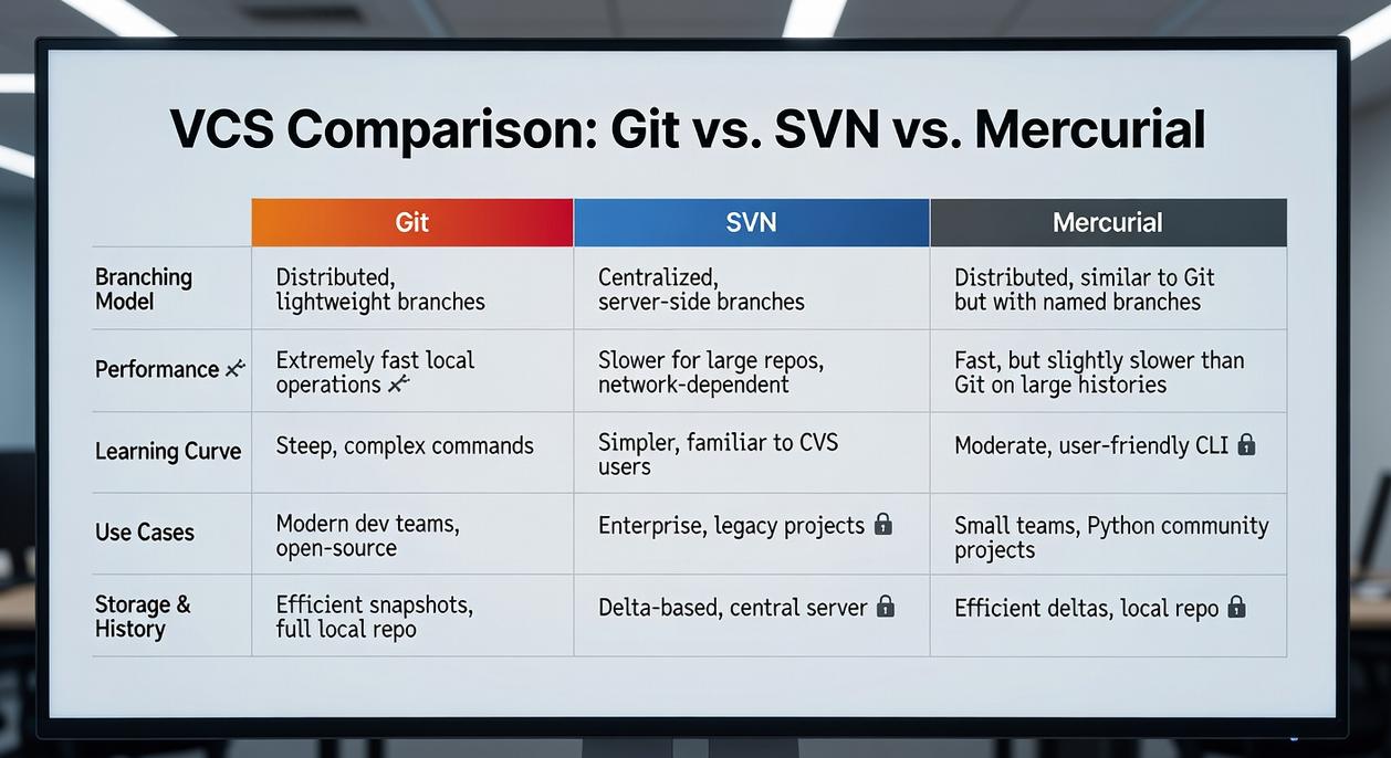 vcs comparison